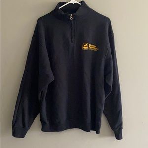 Michigan Tech 1/4 zip sweatshirt
